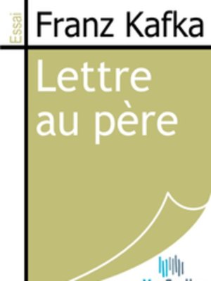cover image of Lettre au père